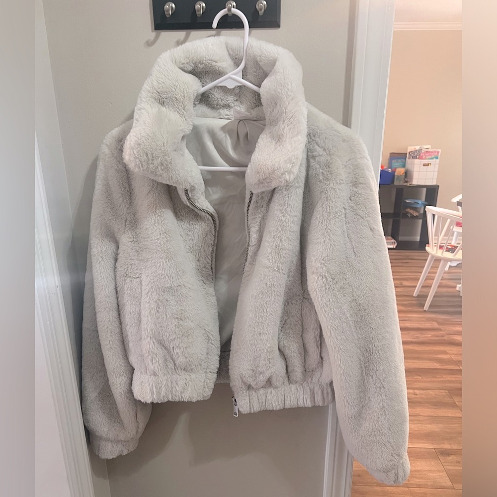 Fluffy Jacket Like New